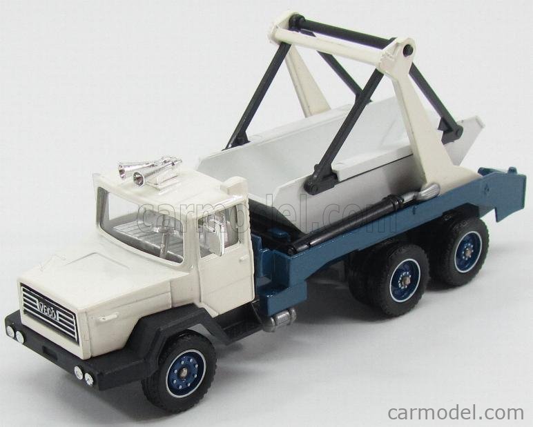 Camion Iveco Benne Solido 1/60 – Multibenbe Blanc Et Bleu, échelle 1:60, Réf 2111