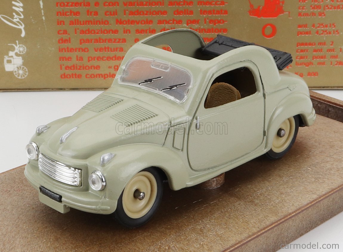 FIAT - 500C TOPOLINO OPEN 1949