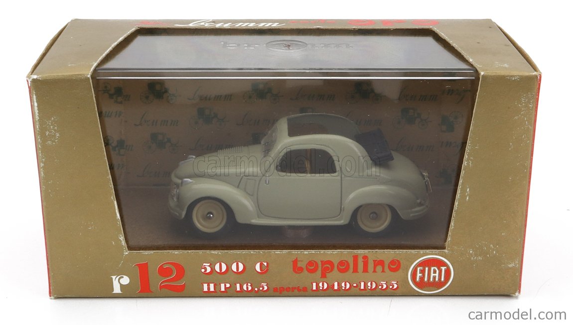 独特な店 BRUMM製 1/43 FIAT 500C ミニカー - catherinenewton.com