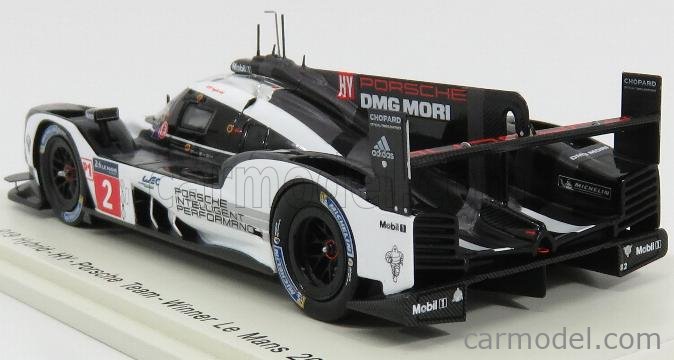 PORSCHE - 919 HYBRID 2.0L TURBO TEAM PORSCHE N 2 WINNER 24h LE MANS 2016  R.DUMAS - N.JANI - M.LIEB