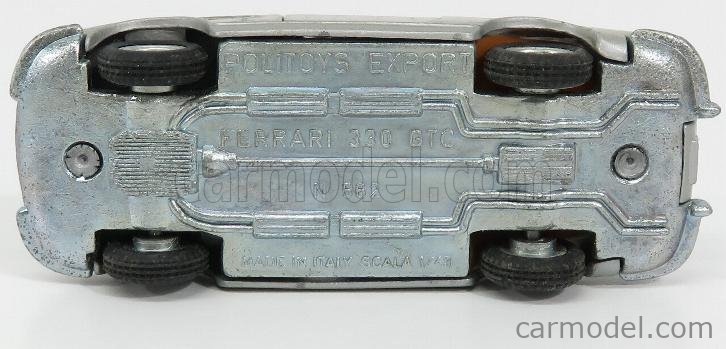 POLITOYS POLISTIL POLMS562 Scale 1/43 | FERRARI 330 GTC SILVER
