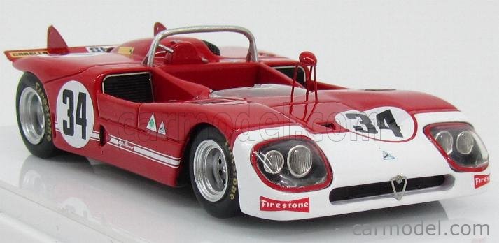 L' Alfa Romeo 33/3 12h de Sebring 1971 CA11h - slot cars passion
