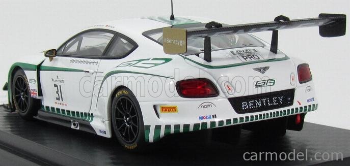 ALMOST-REAL ALM430304 Scale 1/43 | BENTLEY CONTINENTAL GT3 N 31 