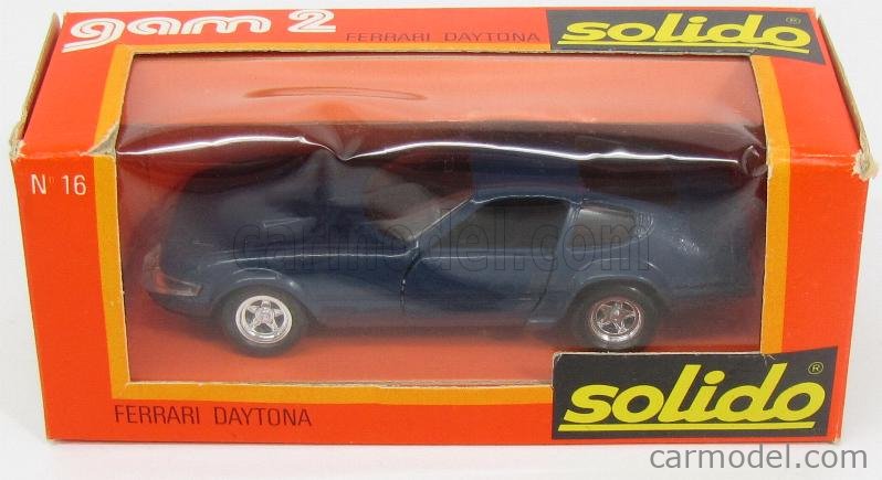 Solido Ferrari Daytona - Miniature Voiture De Collection Occasion