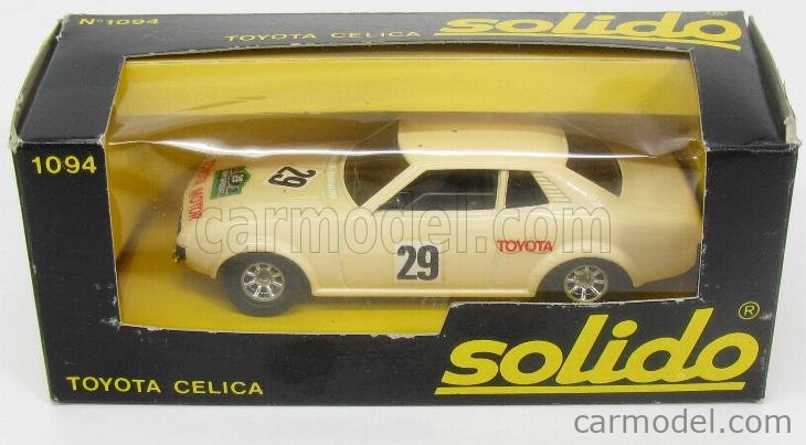 Toyota Celica #29 Rallye Acropole 1978 Réf 1094 Solido 1/43