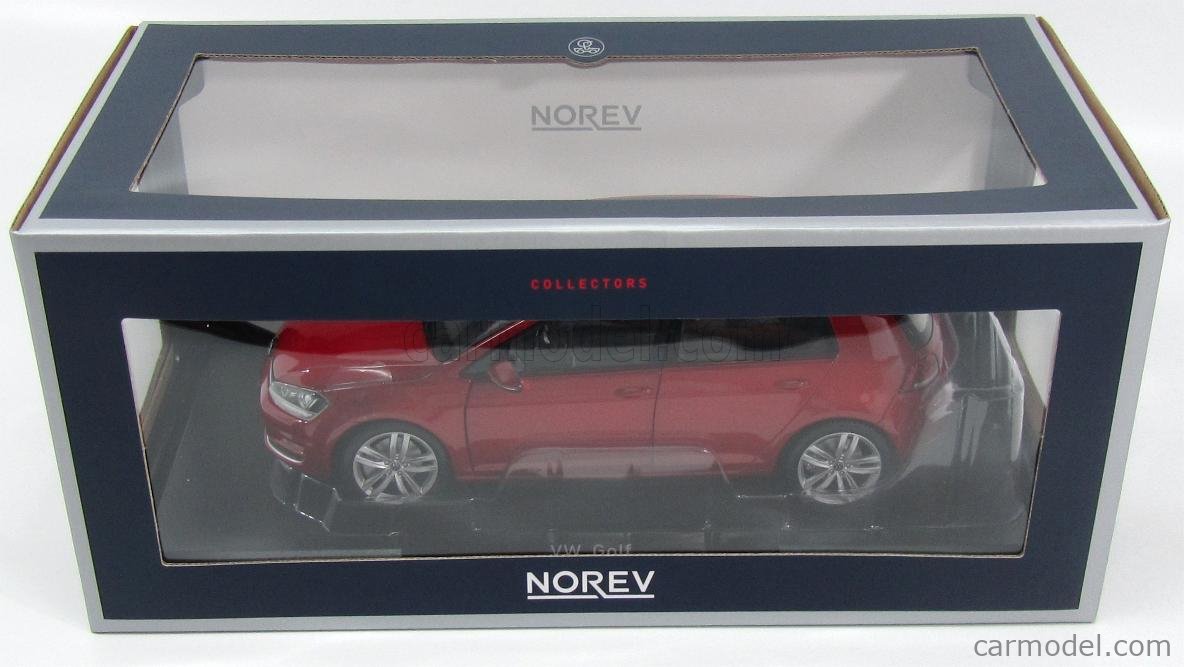 NOREV 188517 Scale 1/18 | VOLKSWAGEN GOLF VII 2013 RED MET