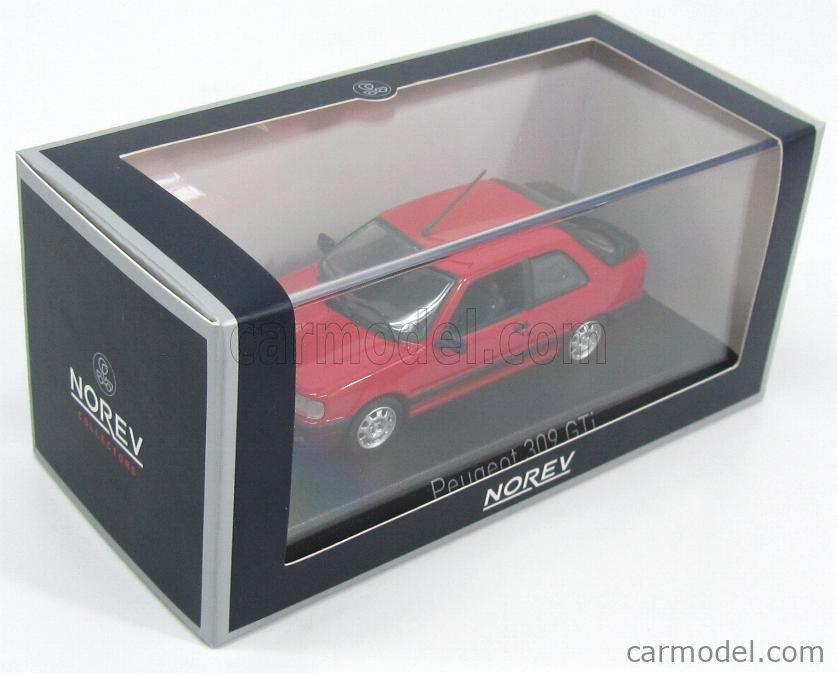 NOREV 473908 Scale 1/43 PEUGEOT 309 GTI 1987 RED
