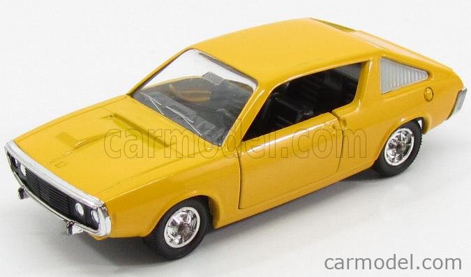 SOLIDO 196 Scale 1/43 RENAULT 17 TS 1976 YELLOW