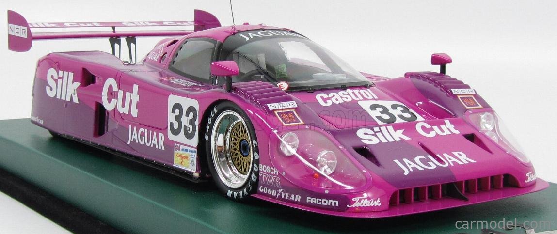 AB-MODELS AB91-1DX Scale 1/18 | JAGUAR XJR12 TEAM SILK CUT