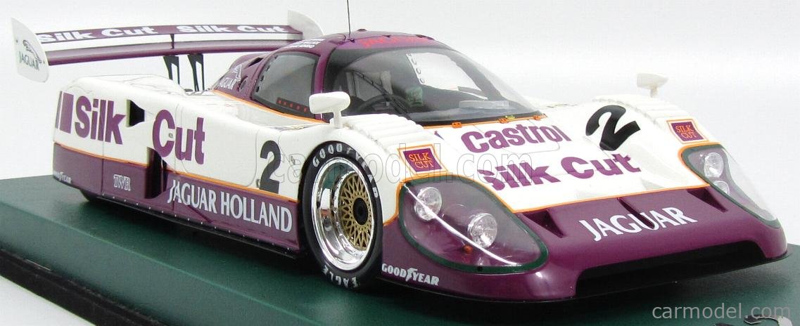 Starter 1/43 Jaguar XJR12 Silk Cut - Vainqueur Le Mans 1990 N°3 - Monté
