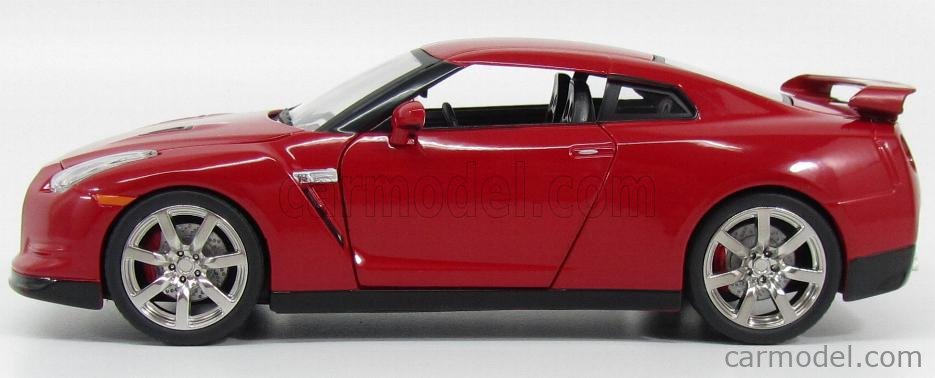 2009 NISSAN GT-R R35 RED 1/24 DIECAST CAR MODEL BY JADA 96811
