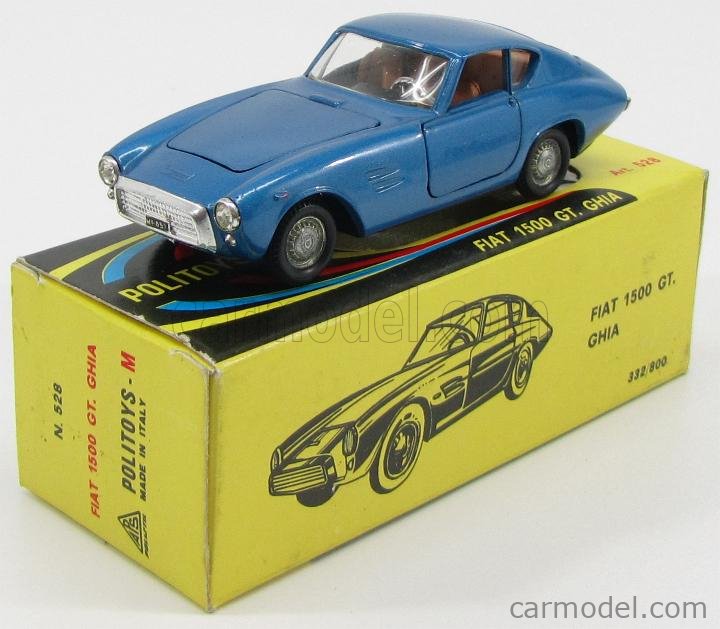 Politoys 544 Isuzu 117 Sport Export Ghia Made In Italy Azul-aço | Frete grátis