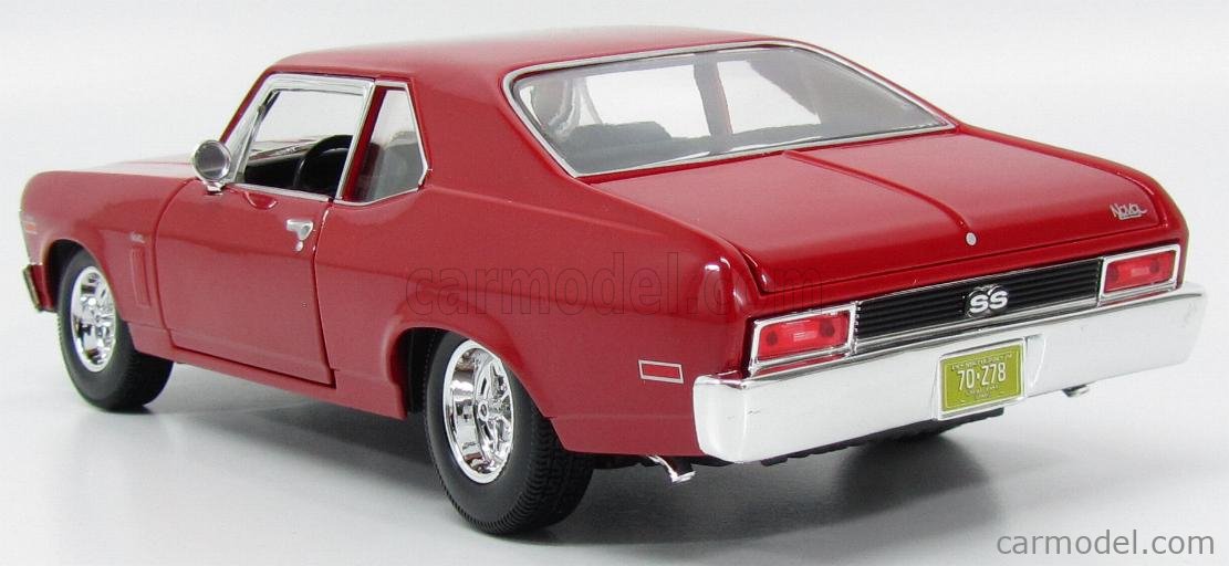 MAISTO 31132R Scale 1/18 | CHEVROLET NOVA SS COUPE 2-DOOR MAISTO 31132R Scale 1/18 | CHEVROLET NOVA SS COUPE 2-DOOR