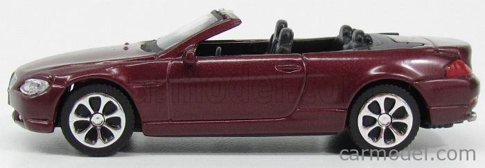 BURAGO 18-30118BO Scale 1/43 | BMW 6-SERIES 645Ci CABRIOLET