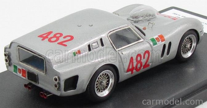 Mini Car 1:43 - Voiture De Course Miniature - Ferrari 250 GT Zagato Coppa Dolomiti Edition Limitee 1 Sur 200