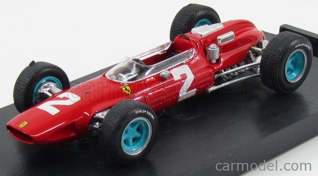 Brumm R290 Scale 1 43 Ferrari F1 158 N 2 Winner Italy Gp J Surtees 1964 World Champion Red