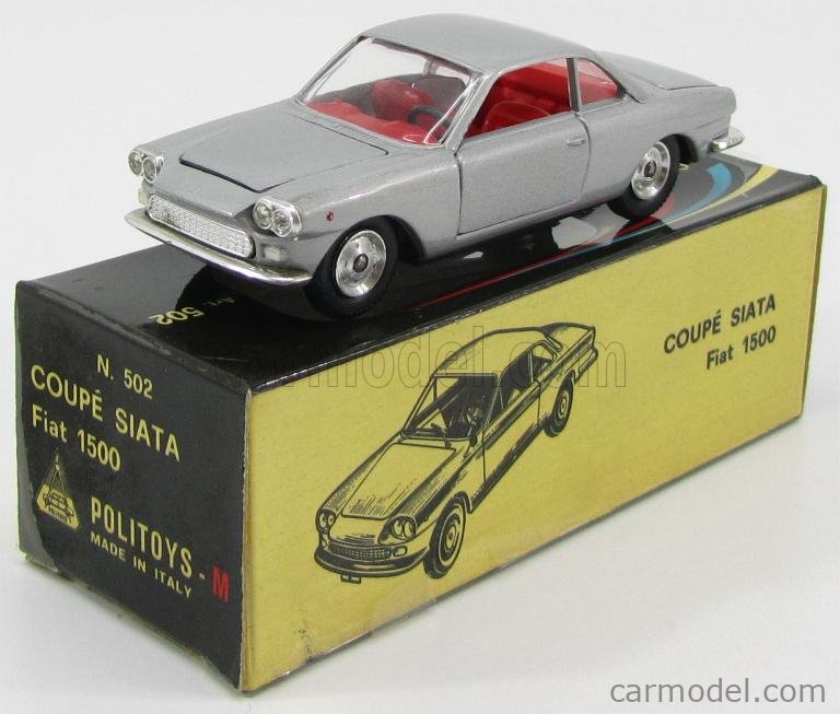 Miniature 1:43 Politoys – Fiat Siata 1500 Verte – Copie Russe CCCP