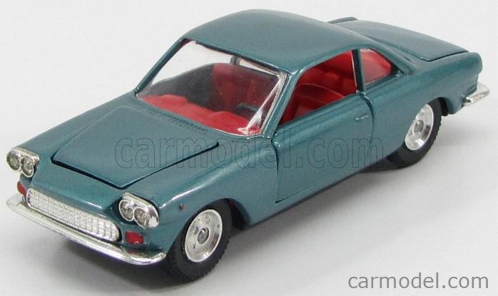 Modèle Réduit Fiat Siata 1500 - Échelle 1/43 Politoys, Bleu - Occasion Vintage