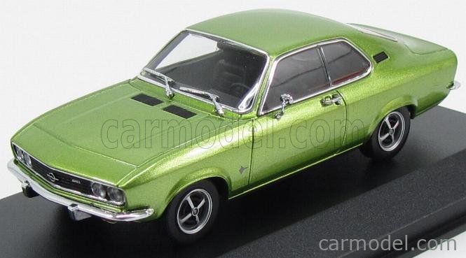 MINICHAMPS 940045501 Scale 1/43 | OPEL MANTA A 1970 GREEN MET