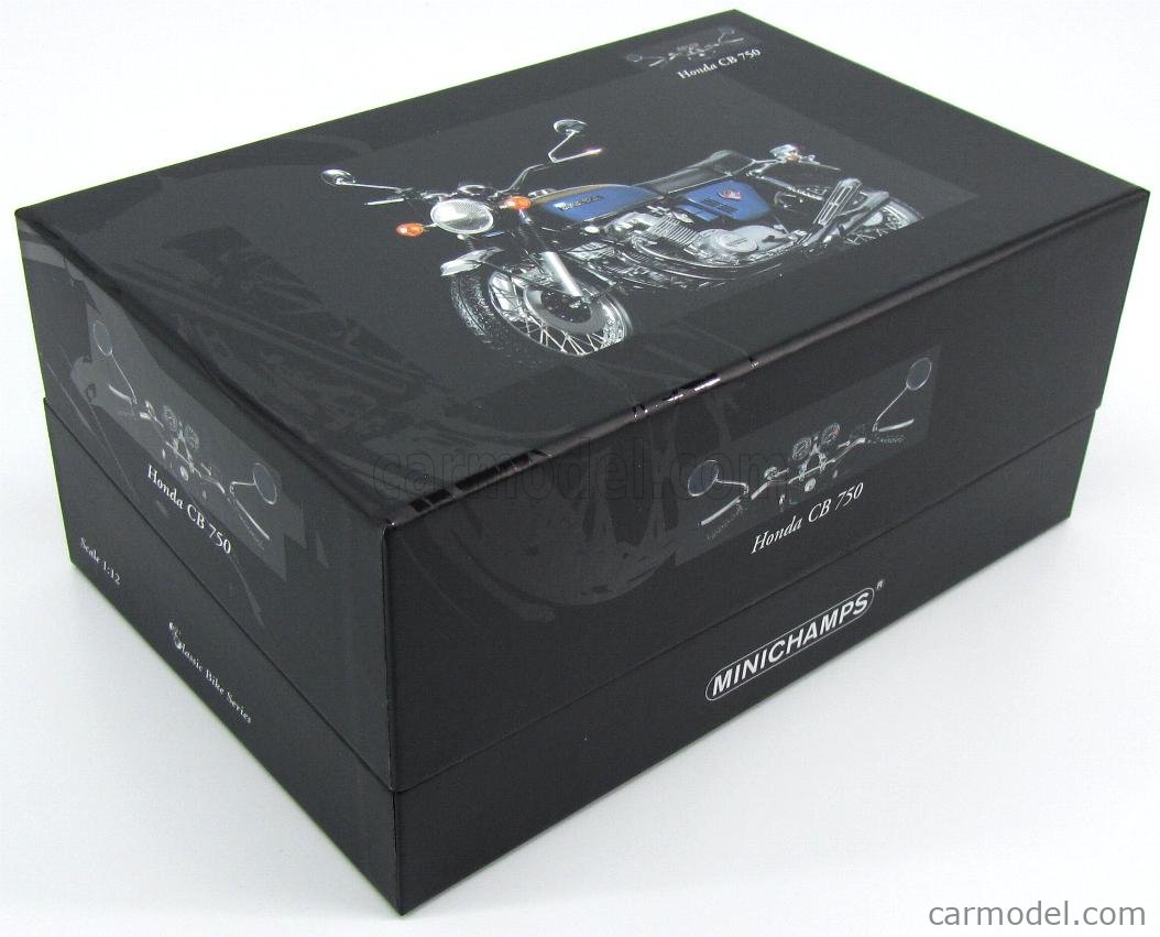 MINICHAMPS 122161004 Scale 1/12 | HONDA CB 750 1969 BLUE MET