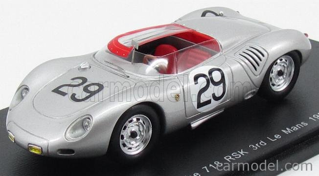 PORSCHE - 718 RSK SPIDER N 29 3rd 24h LE MANS 1958 J.BEHRA - H.HERRMANN