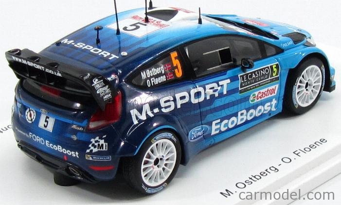 FORD ENGLAND - FIESTA RS WRC N 5 RALLY MONTECARLO 2016 M.OSTBERG - O.FLOENE