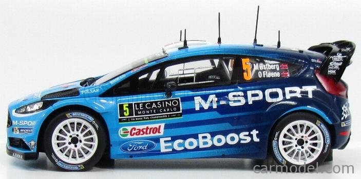 FORD ENGLAND - FIESTA RS WRC N 5 RALLY MONTECARLO 2016 M.OSTBERG - O.FLOENE