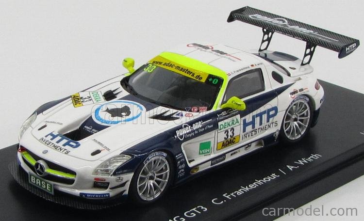 MERCEDES BENZ - SLS COUPE 6.3 AMG GT3 (C197) N 33 ADAC MASTERS GT 2012  C.FRANKENHOUT - A.WIRTHGT