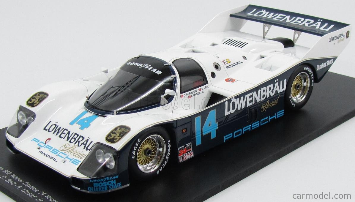 SPARK-MODEL 18DA87 Scale 1/18 | PORSCHE 962 N 14 WINNER 24h