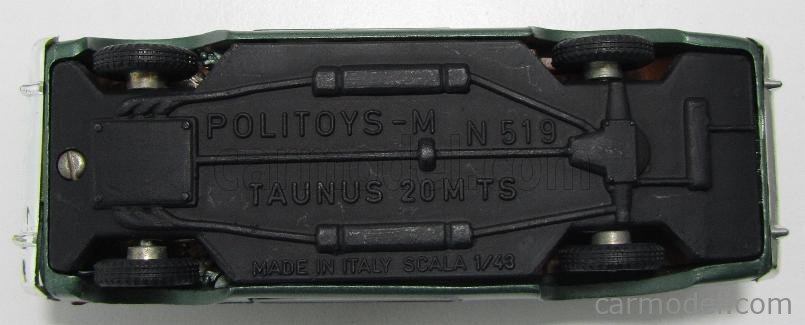 Ford Taunus 20 M. T. S.  Original Boîte Comme Photo