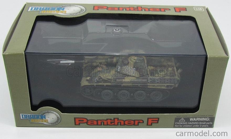 DRAGON ARMOR 60043 Scale 1/72 | SD.KFZ PANTHER-F TANK 171