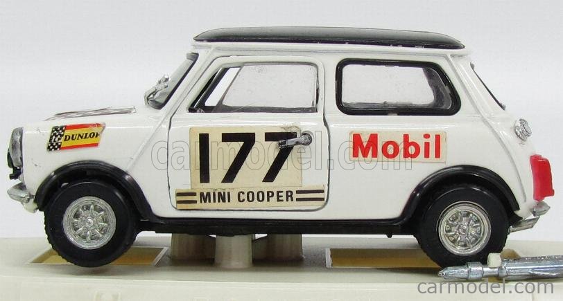 Diecast model cars Austin Mini Rallye 1/18 Kyosho Rallye Cooper S Mk1 No.177 R.A