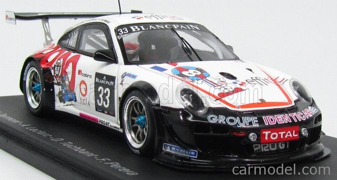 SPARK-MODEL SP118 Scale 1/43 | PORSCHE 911 997-2 GT3 R BLANCPAIN N 33 ...