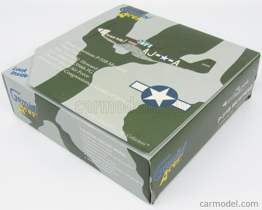 GEMINI ACES GAUSA2003 Scale 1/72 | NORTH AMERICAN P51-B MUSTANG CACCIA ...