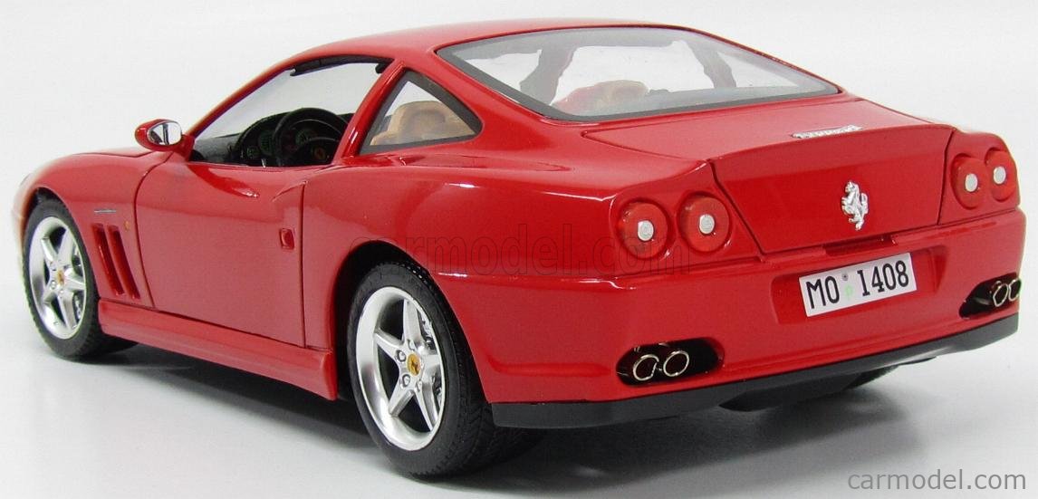 BURAGO 3364 Scale 1/18 | FERRARI 550 MARANELLO 1996 RED