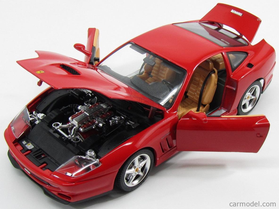 burago フェラーリ 1996年式マラネロ 1/18 Amazon | Bburagoブラーゴ『1/18 Ferrari 550 maranello 1996 赤