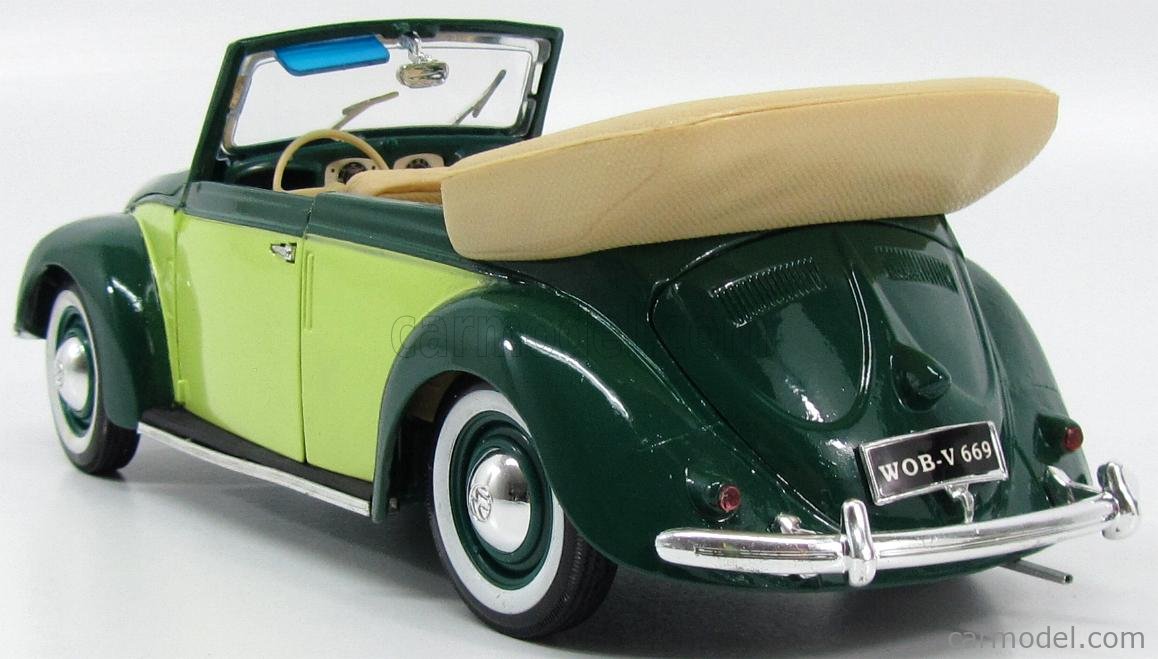 Volkswagen Hebmüller Cabriolet 1/18 KK-SCALE KKDC180112 Scale 1/18 | VOLKSWAGEN BEETLE 1200
