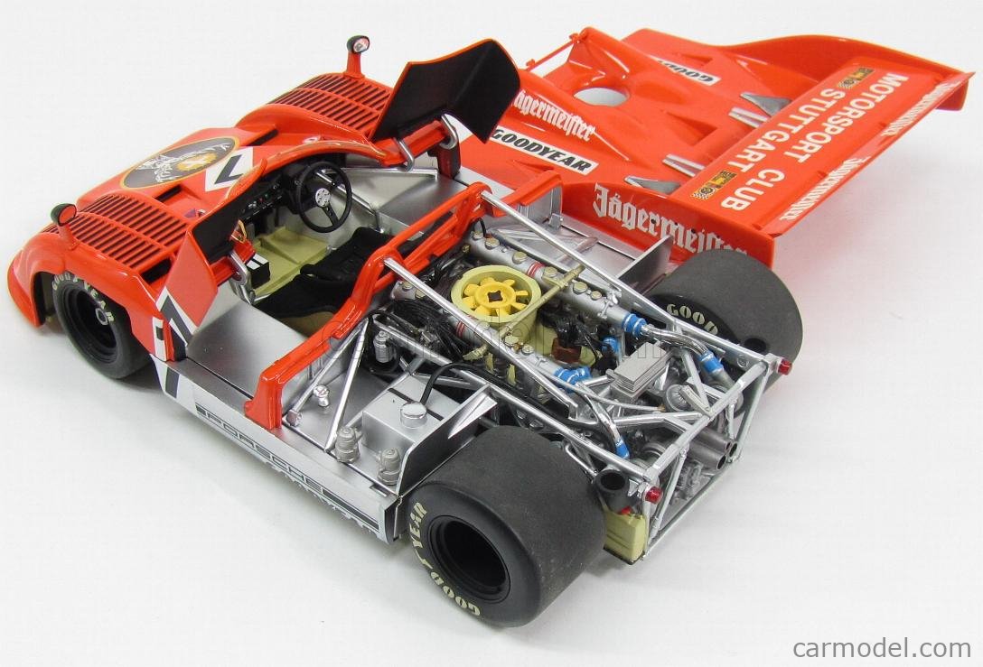 Miniature Porsche 917 1973 1/43 Spark /30 RHD No.7 Jägermeister