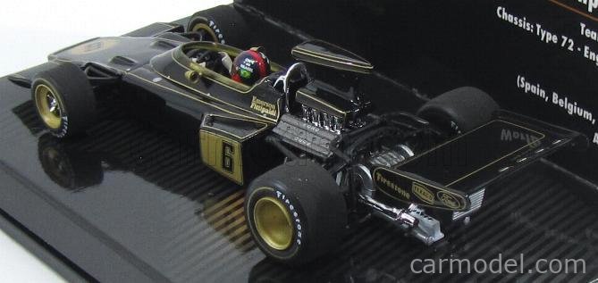 Tecnomodel 1:18 Dave Charlton Lotus 72D #29 Britanique GP 1972 TM18-257C modèle voiture TM18-257C