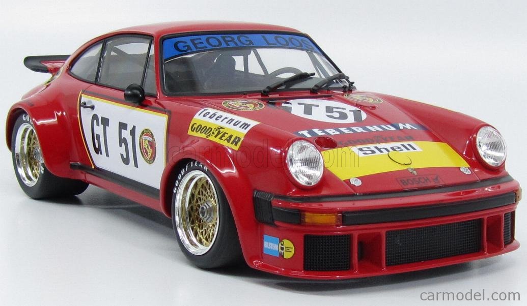 Schuco 1/18 Porsche 934 RSR Jägermeister No.24 10th 1000km Nürburgring 1976