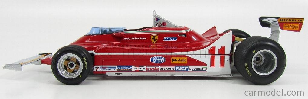EXOTO EXO97075 FERRARI F1 312 T4 n°12 Winner GP US J.Villeneuve