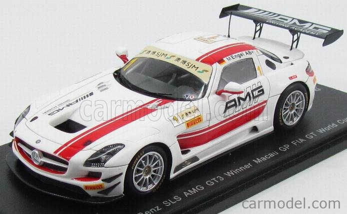 SPARK-MODEL SA086 Scale 1/43 | MERCEDES BENZ SLS AMG GT3 N 1 WINNER ...