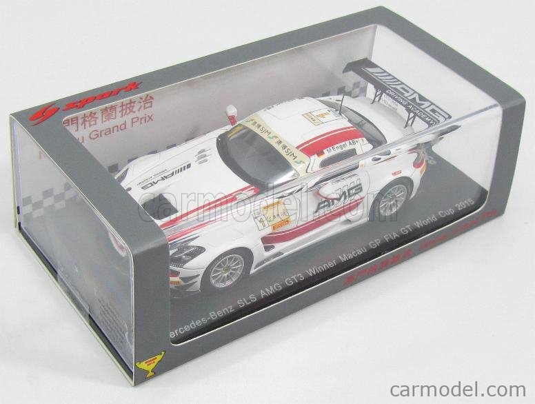 Mercedes AMG GT3 Craft Bamboo Racing 19° FIA GT World Challenge Macau 2024 - SPARK 1/64 WORLD