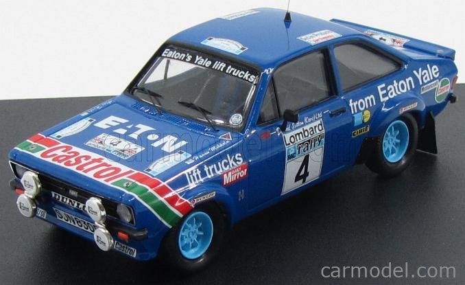 Miniature Trofeu 1:43 Ford Escort MKII RS1800 – Rallye Portugal 1978 – Mikkola/Hertz