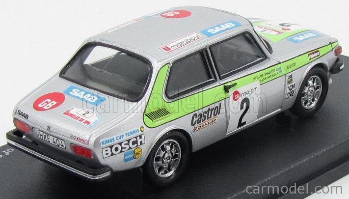 1/43 Trofeu Saab 99 #2 – Rally Hankkirali 1981 – Blomqvist/Grondahi – TRFDSN163