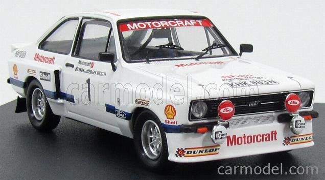 TROFEU TR2506 Scale 1/43 | FORD ENGLAND ESCORT RS 1800 N 1 WINNER RALLY ...