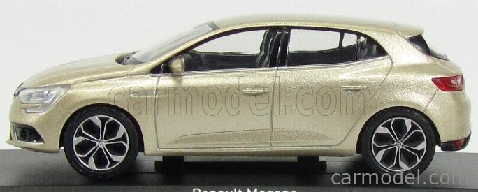 Renault mégane Dune beige 2016 miniature by Norev 1/43