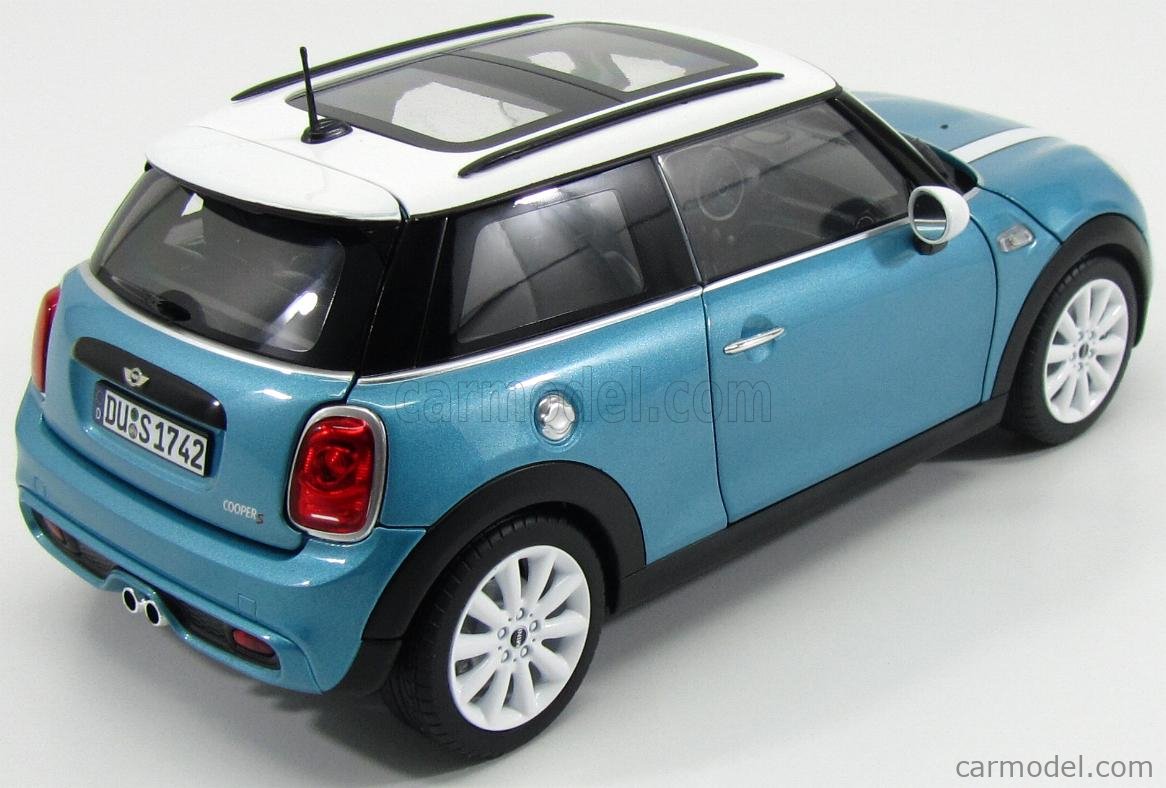 NOREV MINICooper 1/18ダイキャストモデル 1/18 Norev Mini Cooper SE (White Silver) Diecast Car Model