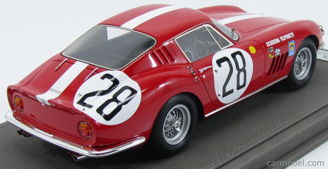 BBR-MODELS BBR1828 Scale 1/18 | FERRARI 275 GTB TEAM SCUDERIA ...