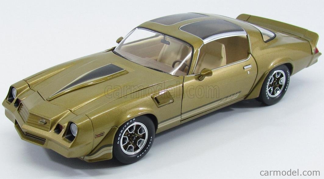 GREENLIGHT 12907 Scale 1/18 | CHEVROLET CAMARO Z28 COUPE 1981 GOLD MET